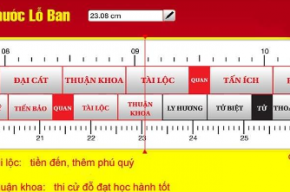 Chọn kích thước bàn thờ theo thước Lỗ Ban chuẩn phong thủy