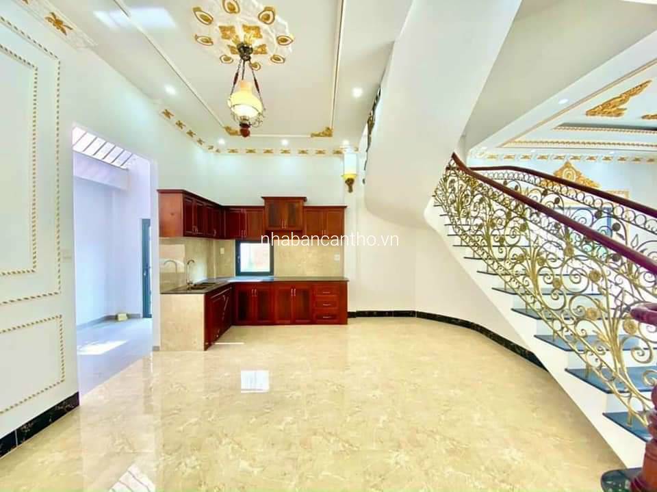 BÁN SIÊU PHẨM 2 LẦU PHONG CÁCH CHÂU ÂU ĐƯỜNG SỐ 2 KDC CAO CẤP NAM LONG 2 - BÊN HÔNG CÓ MƯƠNG HỞ 4M