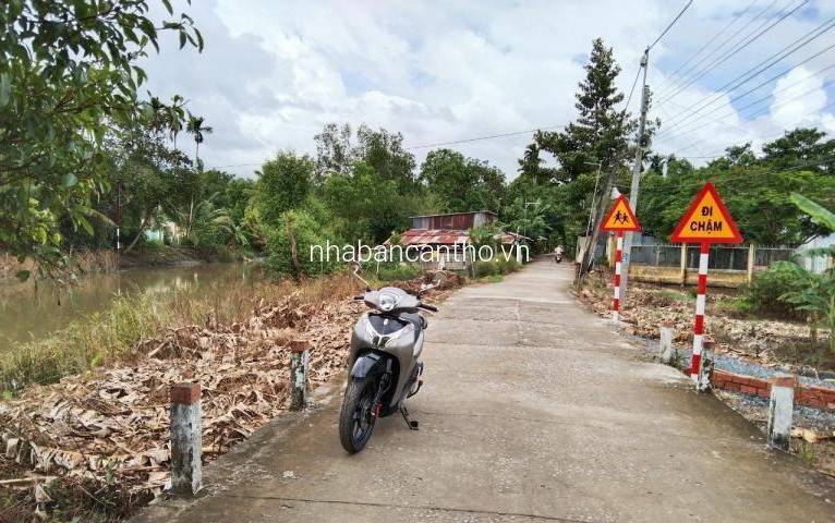 Đất 5.5x48 thổ cư Lộ bê tông 2m Trường Lạc Ô Môn