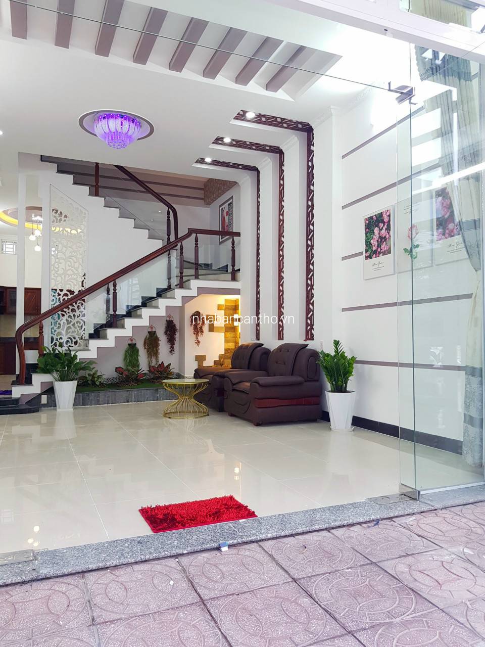 Bán Nhà 1 Trệt 2 Lầu, có mương hở bên hong, KDC Hưng Phú 1, TP Cần Thơ