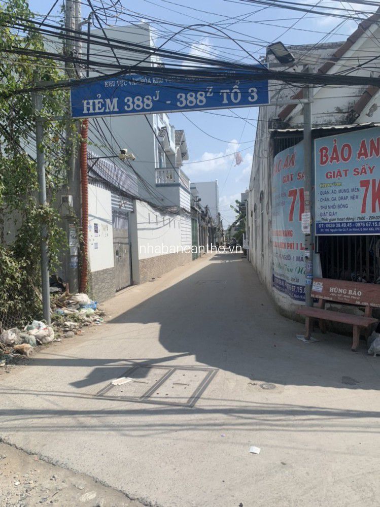 Bán nền thổ cư giá rẻ Trung tâm Ninh Kiều - hẻm 388 NVC