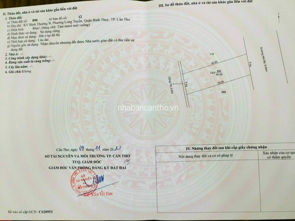 BÁN NỀN THỔ CƯ - TRỤC CHÍNH KDC DẦU KHÍ LỘ 8M ĐỐI DIỆN BV NHI ĐỒNG CÁCH NGUYỄN VĂN CỪ 200M