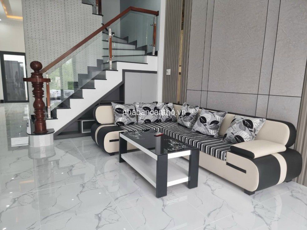 Bán nhà mới trệt 1 lầu trục đường lớn khu dân cư phú an, cái răng, cần thơ, gần chợ 586, giá 3,5 tỷ