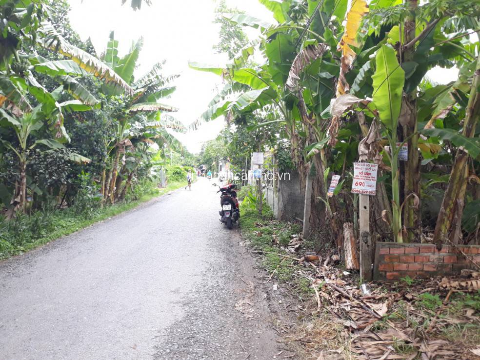 Nền mặt tiền đường Tạ Thị Phi, P. Long Tuyền, Bình Thủy, Cần Thơ