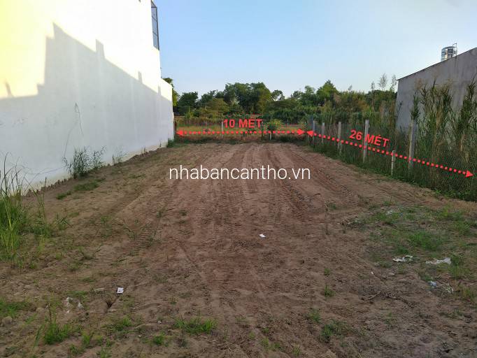 BÁN ĐẤT THỔ CƯ 260M2 - 3.5 TỶ ĐƯỜNG TRƯƠNG VĨNH NGUYÊN, CÁI RĂNG, CẦN THƠ