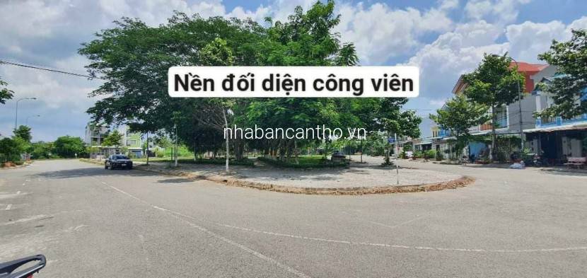 Bán Nền Đối Diện Công Viên - KDC Bình Nhựt, đường Võ Văn Kiệt, Long Hoà, Bình Thuỷ, Cần Thơ