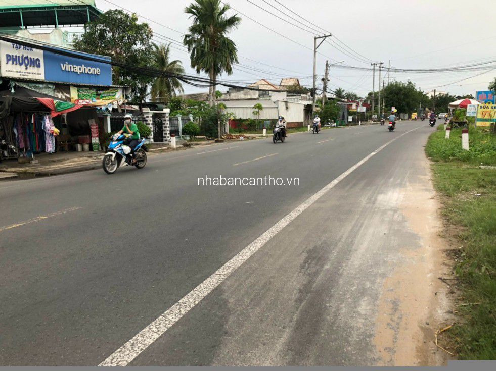 NHÀ MẶT TIỀN QL91 GẦN CHỢ TRUNG KIÊN-THỐT NỐT-CẦN THƠ