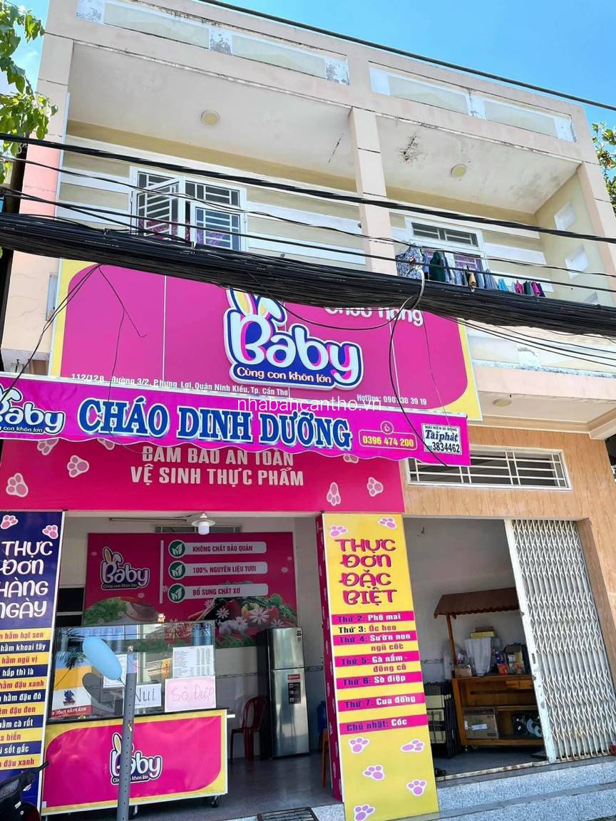 BÁN NHÀ GÓC 2 MẶT TIỀN ĐƯỜNG 3/2 