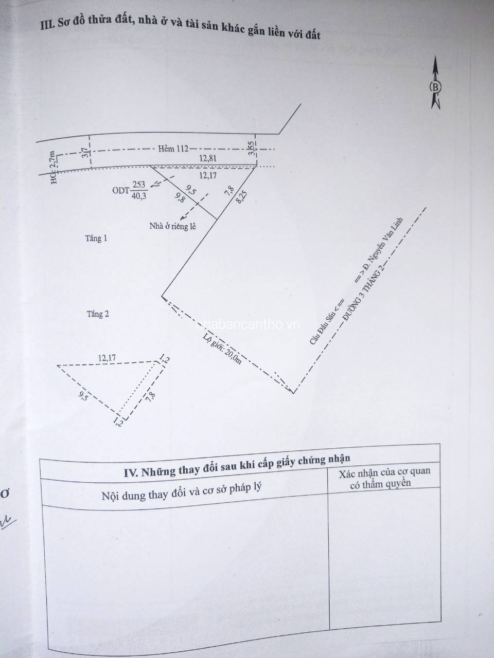 BÁN NHÀ GÓC 2 MẶT TIỀN ĐƯỜNG 3/2 