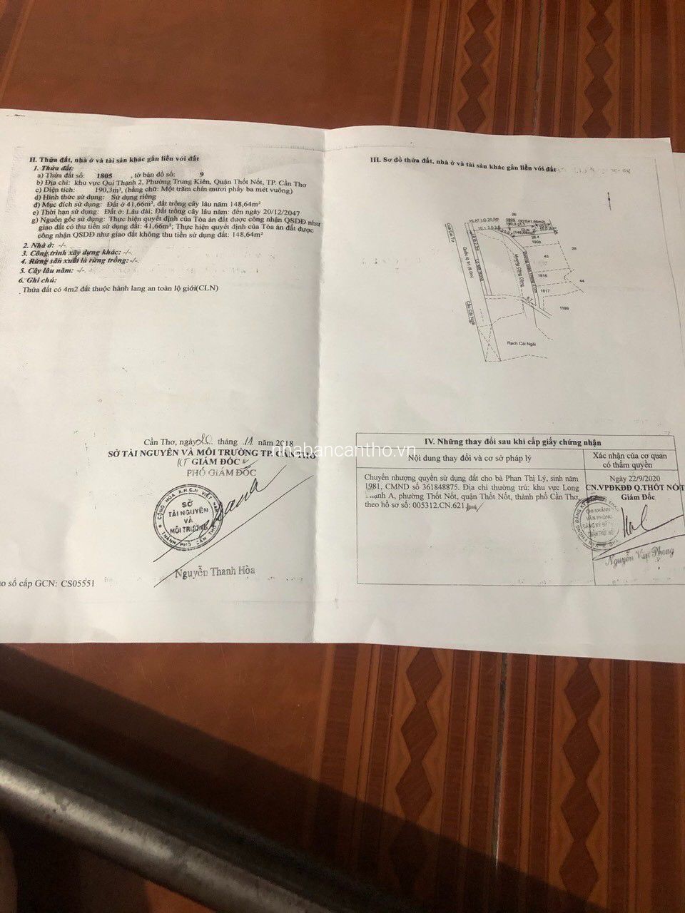 NỀN MẶT TIỀN QL91 CHƯA ĐẾN 4tr/m2 THỐT NỐT-CẦN THƠ