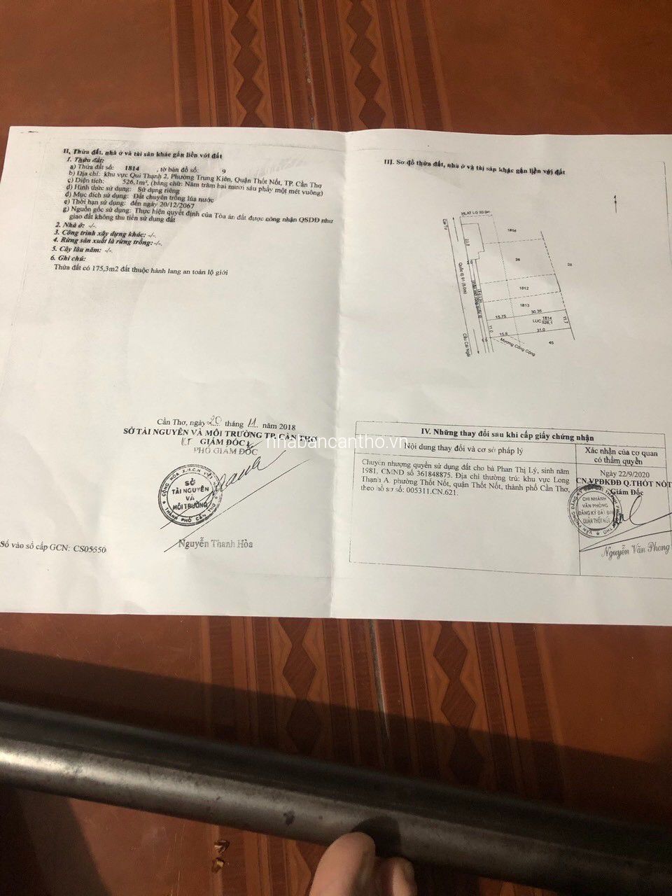 NỀN MẶT TIỀN QL91 CHƯA ĐẾN 4tr/m2 THỐT NỐT-CẦN THƠ