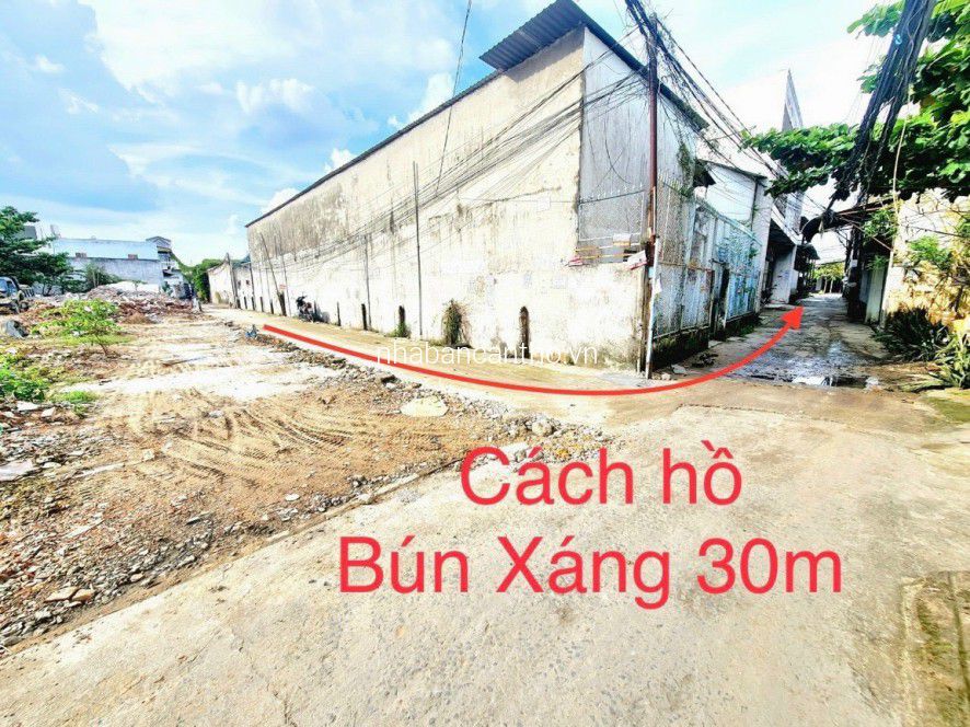Bán 4 nền liền kề hẻm 51- kế quán nhậu Số Dzách (Hồ Bún Xáng) đường 3/2, Phường An Khánh, Quận Ninh Kiều.