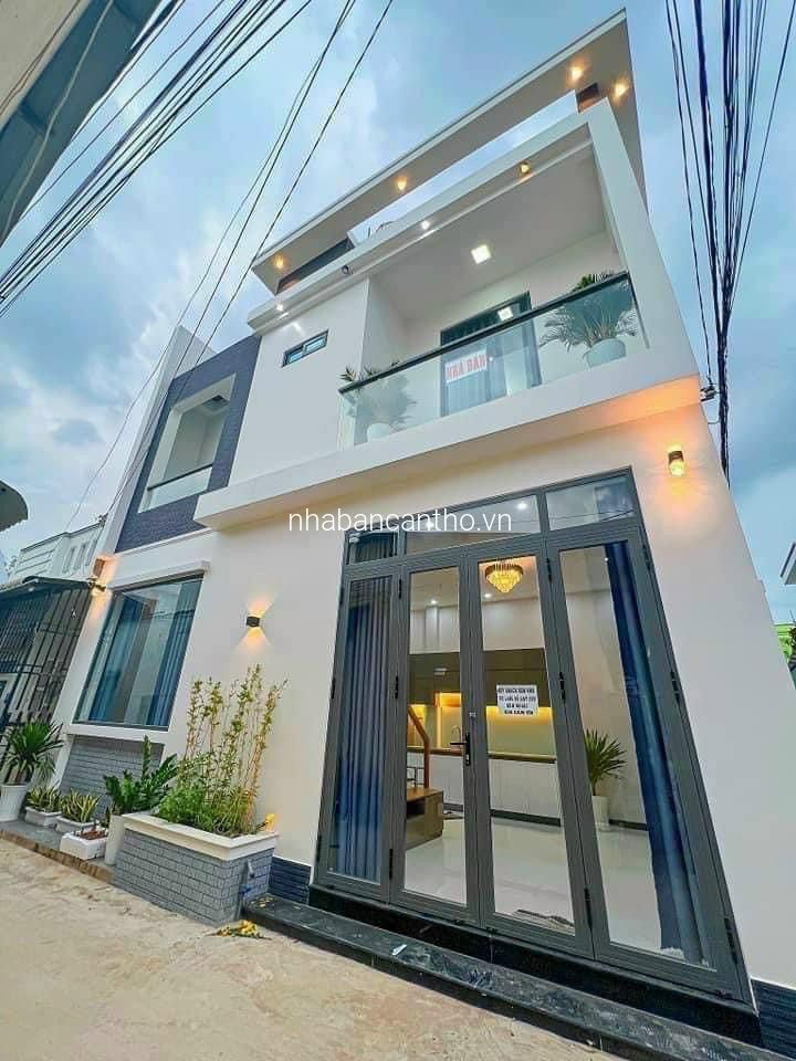 BÁN NHÀ 1 TRỆT 1 LẦU GÓC 2 MẶT TIỀN HẺM LIÊN TỔ 1-2 Đ.NGUYỄN VĂN CỪ, P.AN KHÁNH, Q.NINH KIỀU, TP .CẦN THƠ