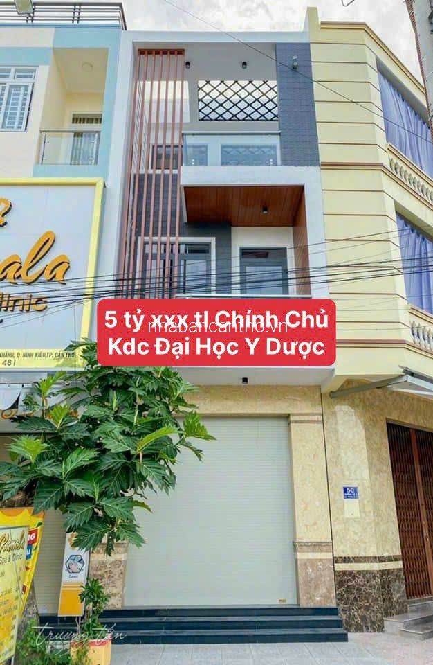 Bán 2 căn nhà 1 trệt 2 KDC Đại Học Y Dược, An Khánh, Ninh Kiều, TP Cần Thơ