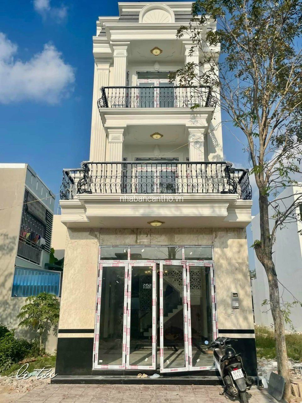 BÁN NHÀ MỚI XÂY 1 TRỆT 2 LẦU ĐƯỜNG SỐ 8 KHU VĂN HOÁ TÂY ĐÔ - HƯNG THẠNH - CÁI RĂNG - CẦN THƠ