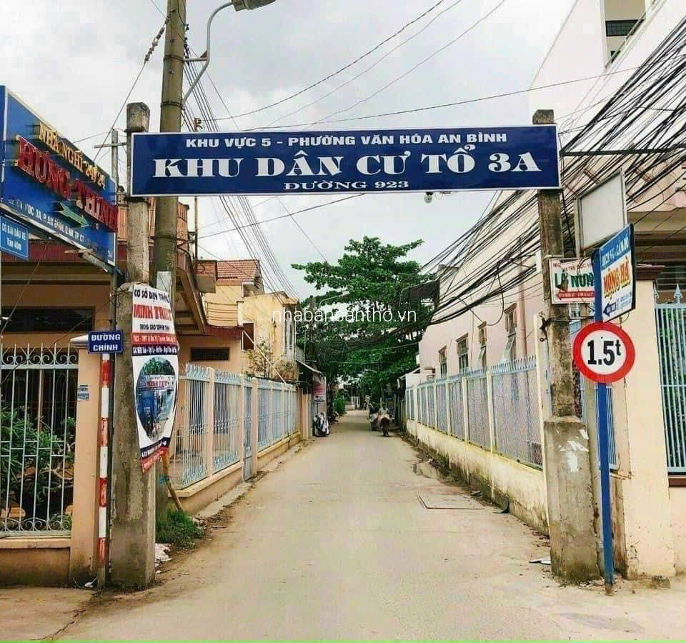 BÁN 1600M2 ĐẤT KDC 3A, P.AN BÌNH, Q.NINH KIỀU, TPCT.