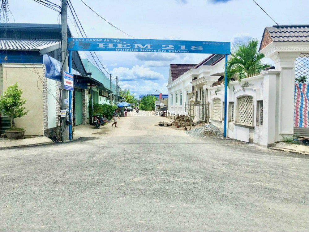  Bán nền thổ cư Vuông vứt - Hẻm 218 Nguyễn Thông