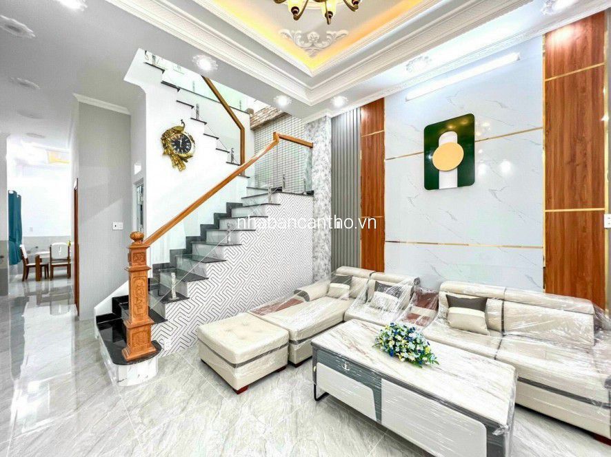 BÁN NHÀ MỚI XÂY 1 TRỆT 1 LẦU 2 MẶT TIỀN HẺM LIÊN TỔ 3-4 ĐƯỜNG NGUYỄN VĂN CỪ GIÁ 3 TỶ 500TR