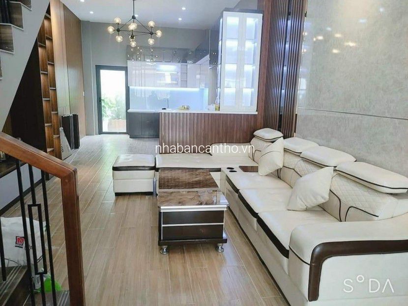 Bán nhà Mặt tiền mới đẹp - Trần Nam Phú (gần Bờ Hồ Bún Xáng), Tp. Cần Thơ