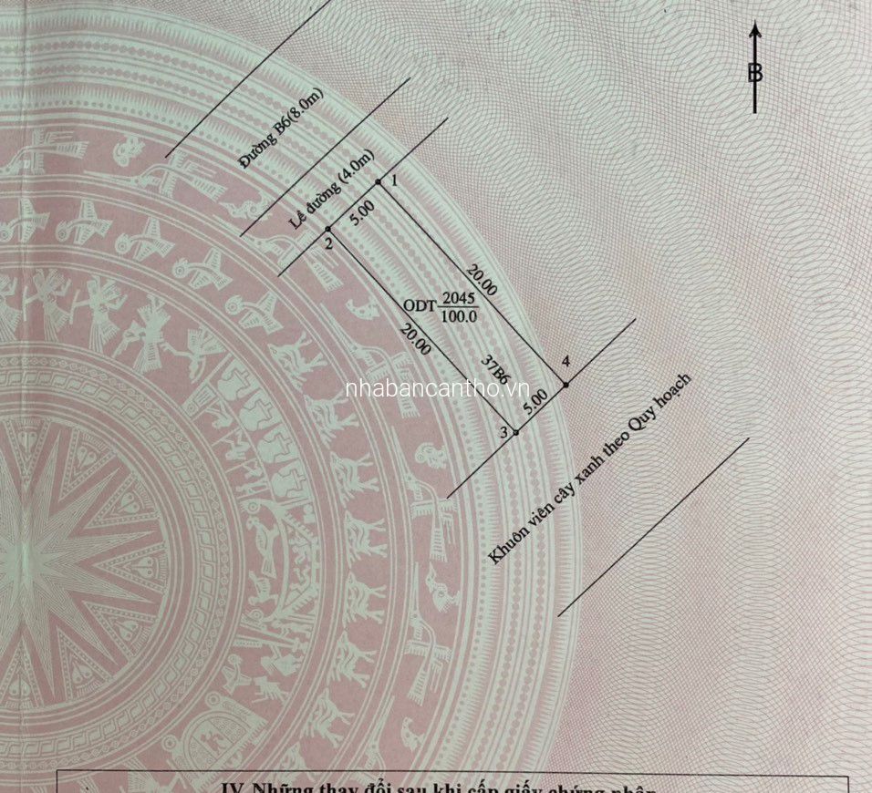 Bán nền đẹp không vướng, ngay trước khuôn viên cây xanh đang xây dựng giá 2.15 tỷ 