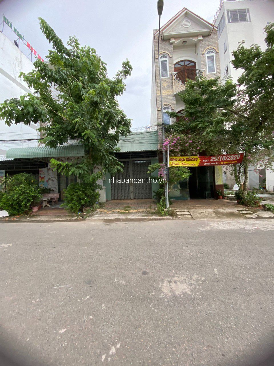 Bán nền đang có nhà tiền chế ngay sau showroom xe Peugeot khu vực phường hưng phú, quận cái răng, tp cần thơ 