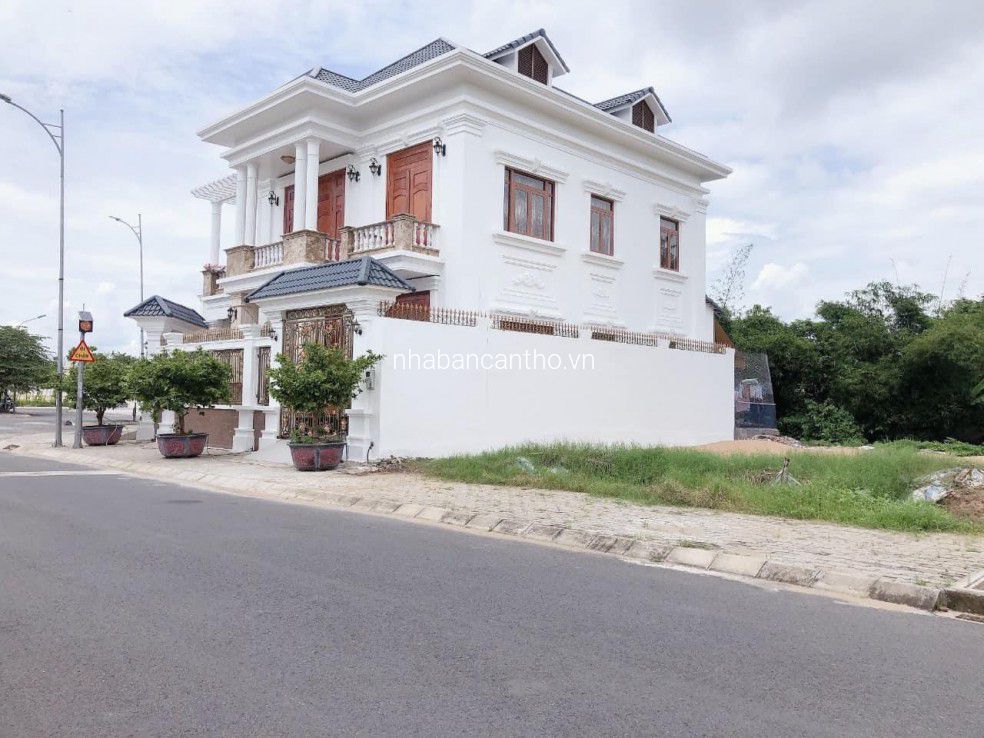 Bán nền biệt thự kế góc bao đẹp gần công viên cây xanh hồ cảnh quan, cái răng, cần thơ 