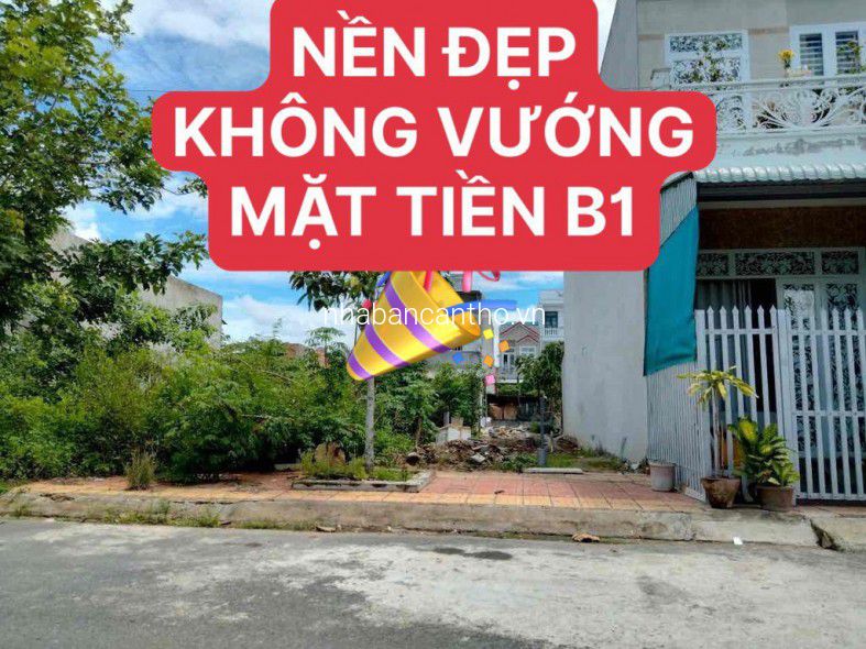 Chủ kẹt vốn bán gấp nền hiếm, đẹp không vướng trục đường lớn dễ đầu tư 