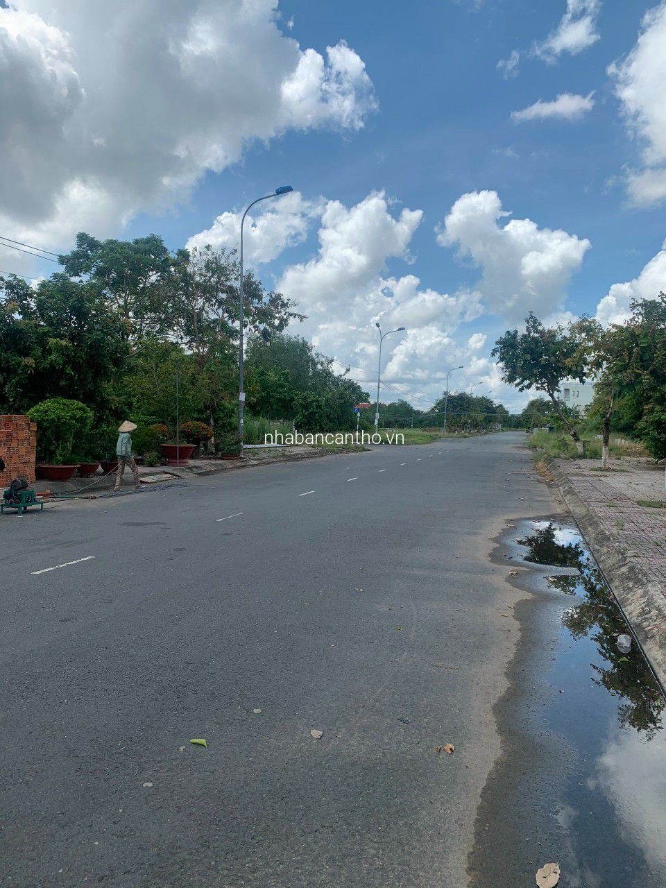 Bán nền đẹp không vướng nằm trên trục thông ra quốc lộ 1A cái răng, cần thơ