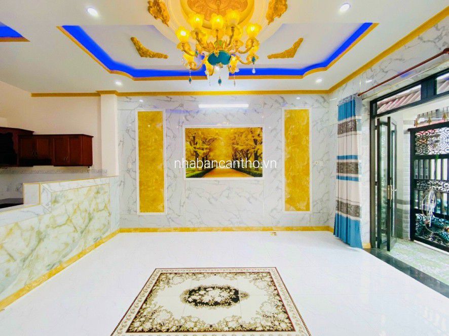 Bán nhà một trệt một lầu hẻm chín trần chiên sát đại học tây đô, cái răng, cần thơ 