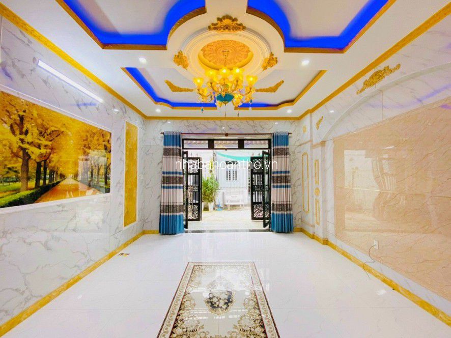 Bán nhà một trệt một lầu hẻm chín trần chiên sát đại học tây đô, cái răng, cần thơ 