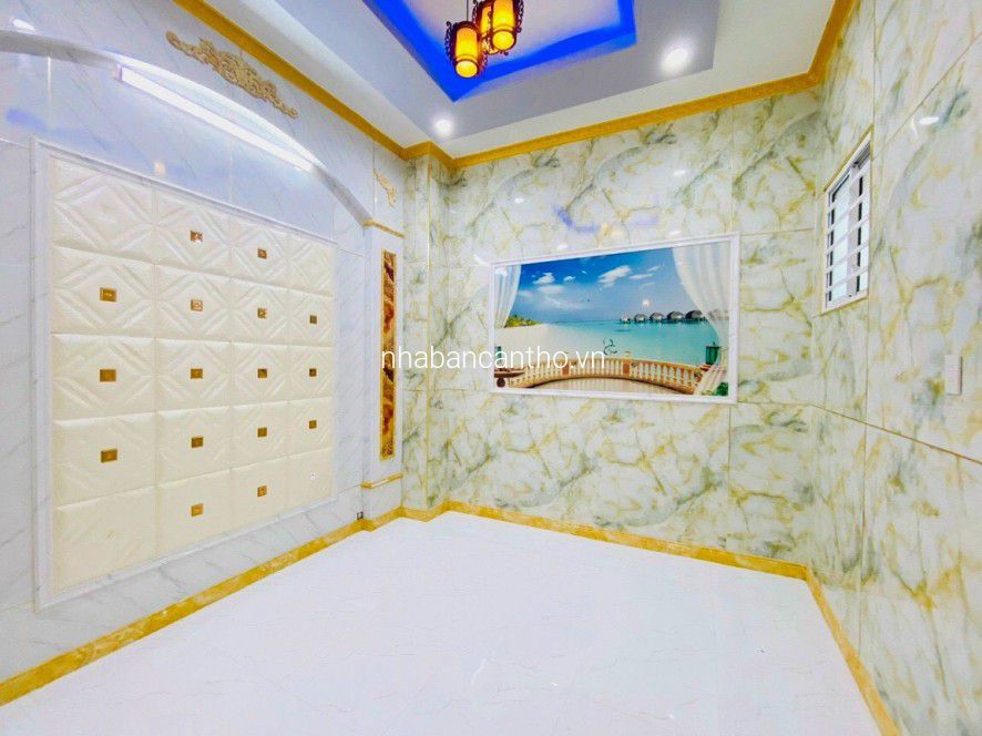 Bán nhà một trệt một lầu hẻm chín trần chiên sát đại học tây đô, cái răng, cần thơ 