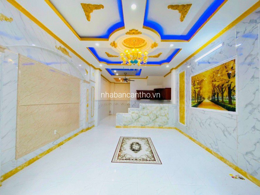 Bán nhà một trệt một lầu hẻm chín trần chiên sát đại học tây đô, cái răng, cần thơ 