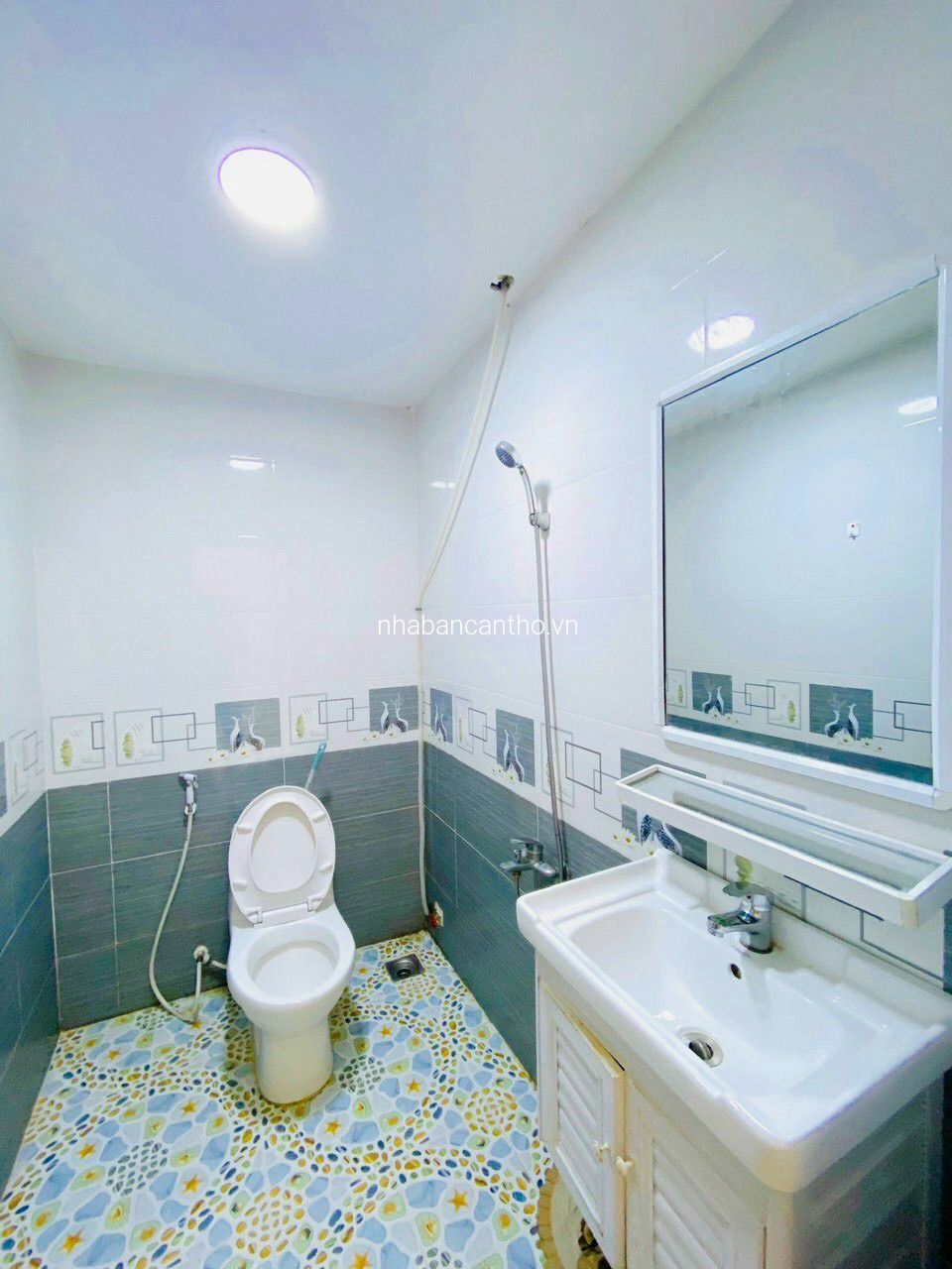 Bán nhà một trệt một lầu hẻm chín trần chiên sát đại học tây đô, cái răng, cần thơ 