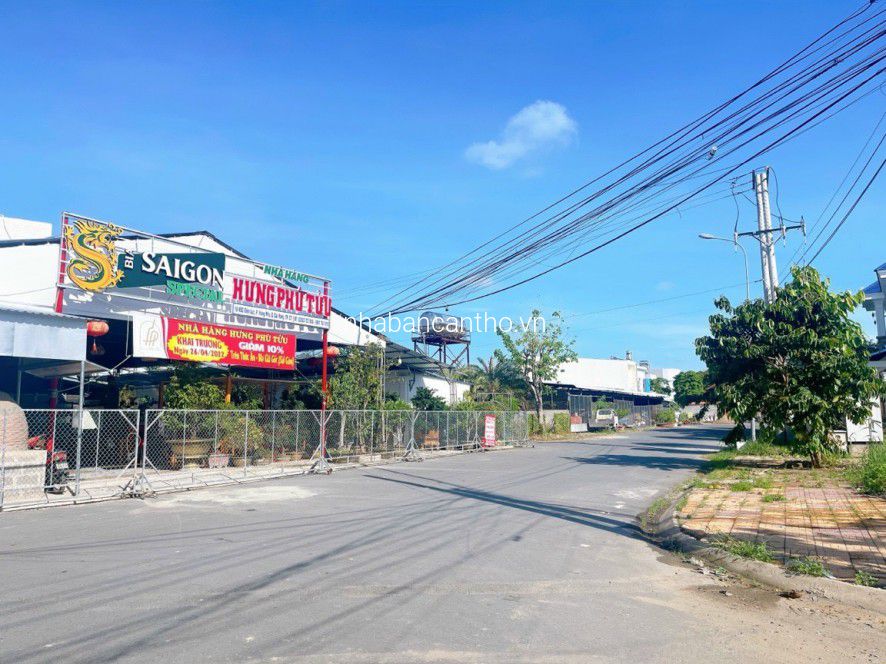 Bán cặp nền đường thông ra trục chính trần văn trà, tiềm năng phát triển trong tương lai 