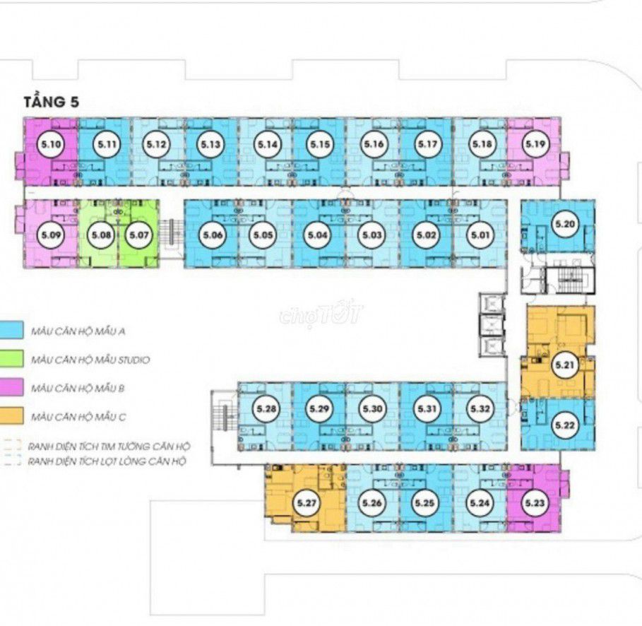 Bán căn hộ chung cư ngay tầng 5 khu dân cư cao cấp nam long, cái răng, cần thơ 