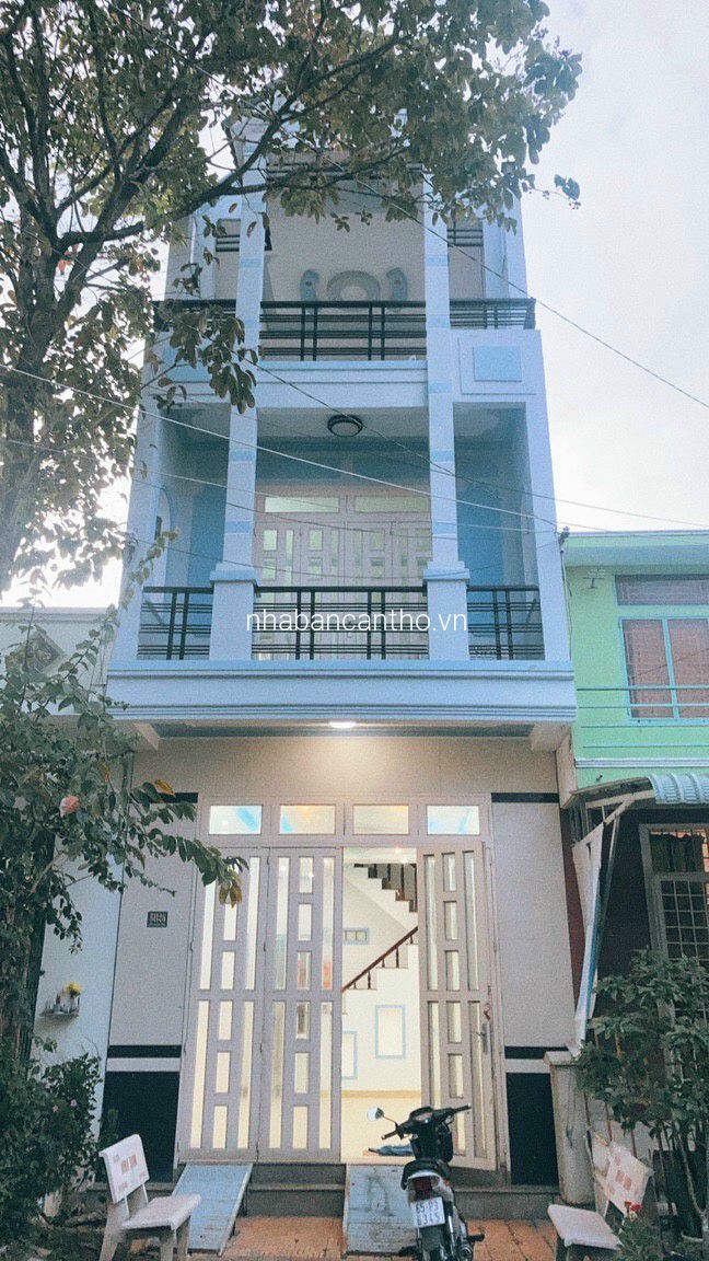 Bán nhà 1 trệt 2 lầu gần trường cấp ba trần đại nghĩa khu vực hưng phú, cái răng, cần thơ 