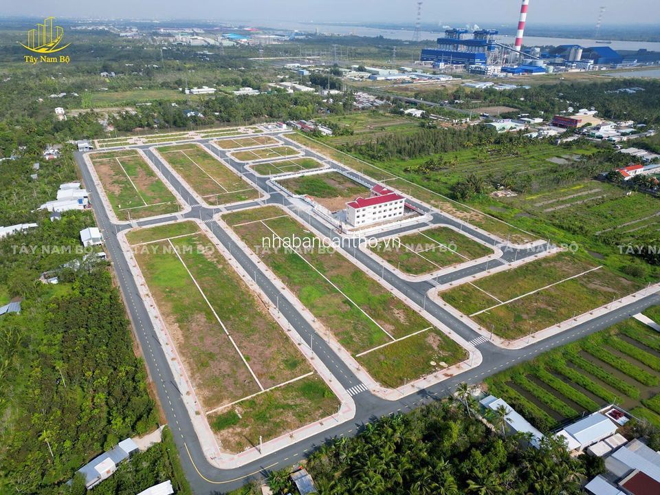 Nền TĐC nhà máy nhiệt điện tại Thị trấn mái dầm