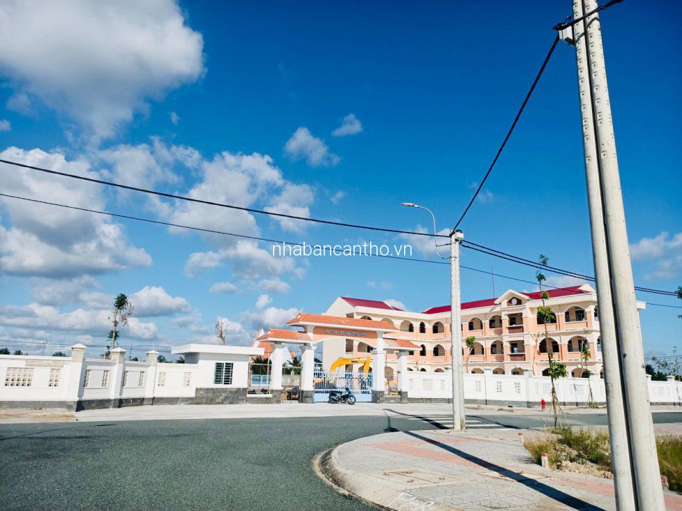 Nền TĐC nhà máy nhiệt điện tại Thị trấn mái dầm