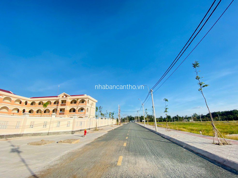Nền tái định cư ngay Thị Trấn Mái Dầm Hậu Giang