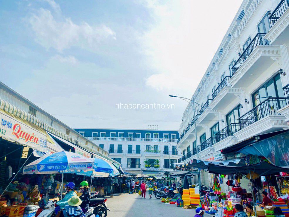 Nhà ở chợ thới lai xây sẵn nhận nhà kinh doanh ngay