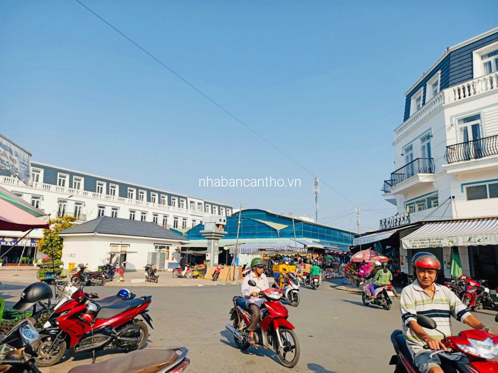 Nhà ở chợ khu đô thị mới chợ Thới Lai - Cần thơ