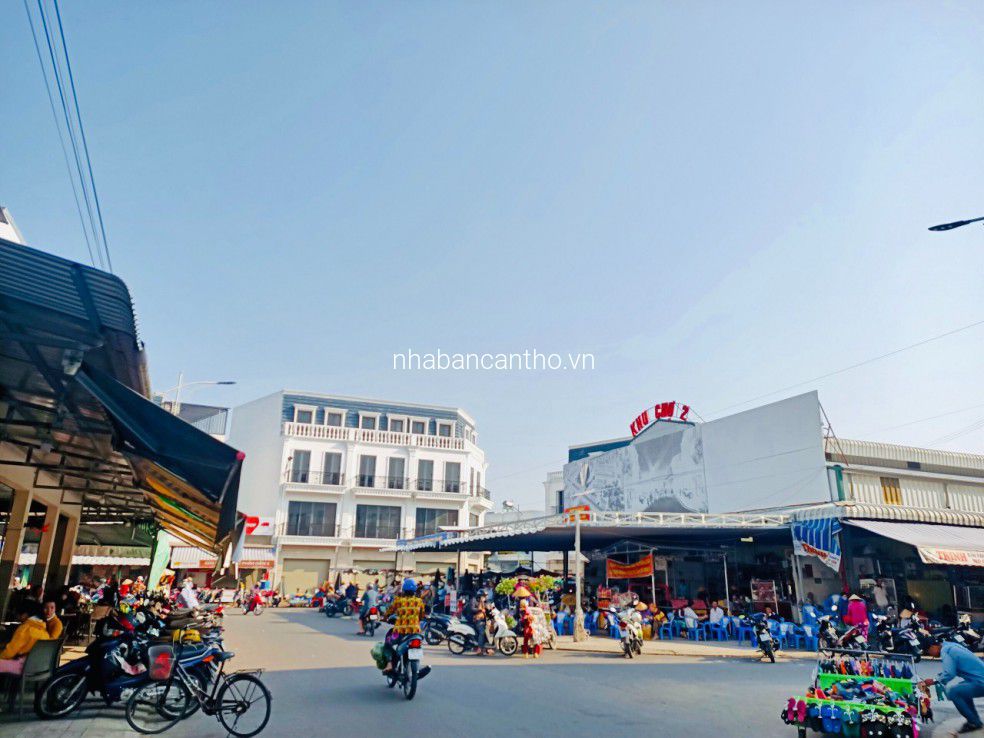 Nhà ở chợ khu đô thị mới chợ Thới Lai - Cần thơ