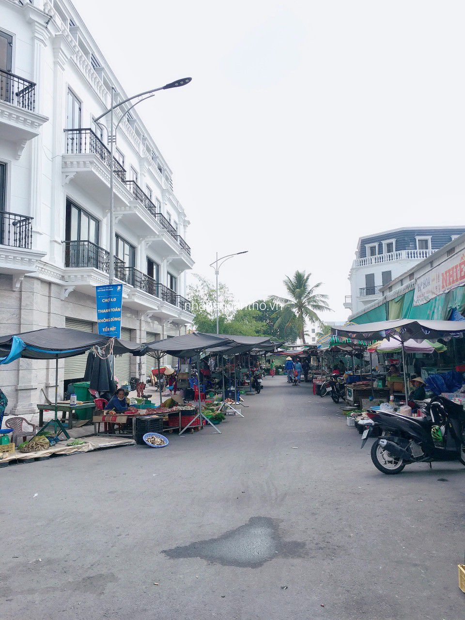 Nhà ở chợ giá đầu tư tại thị trấn thới lai
