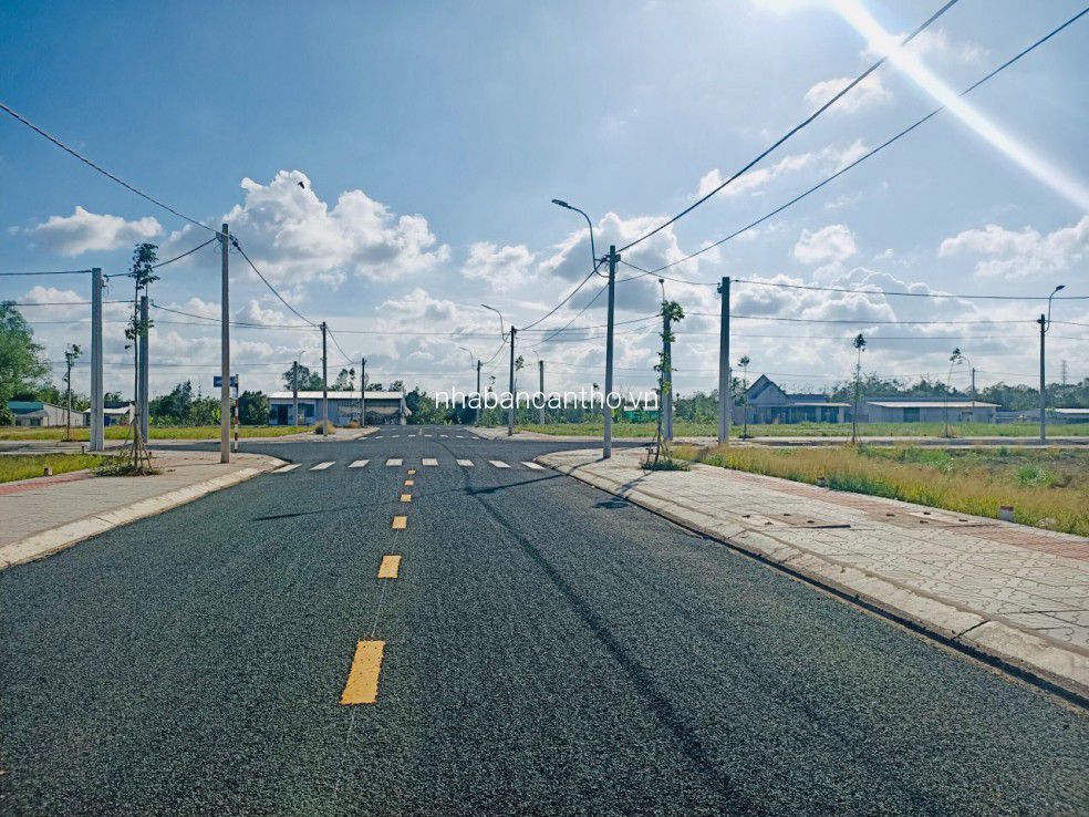 Nền tái định cư giá rẻ Thị Trấn Mái Dầm Hậu Giang