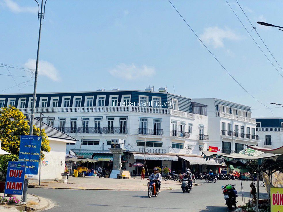 Nhà mặt tiền chợ Thới Lai Kinh Doanh Hỗ trợ vay lãi suất