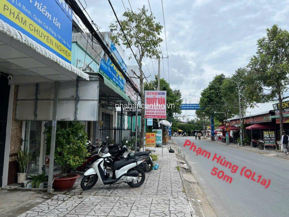 NHÀ MẶT TIỀN NGUYỄN VIỆT DŨNG LÊ BÌNH CÁI RĂNG - THUẬN TIỆN KINH DOANH MUA BÁN