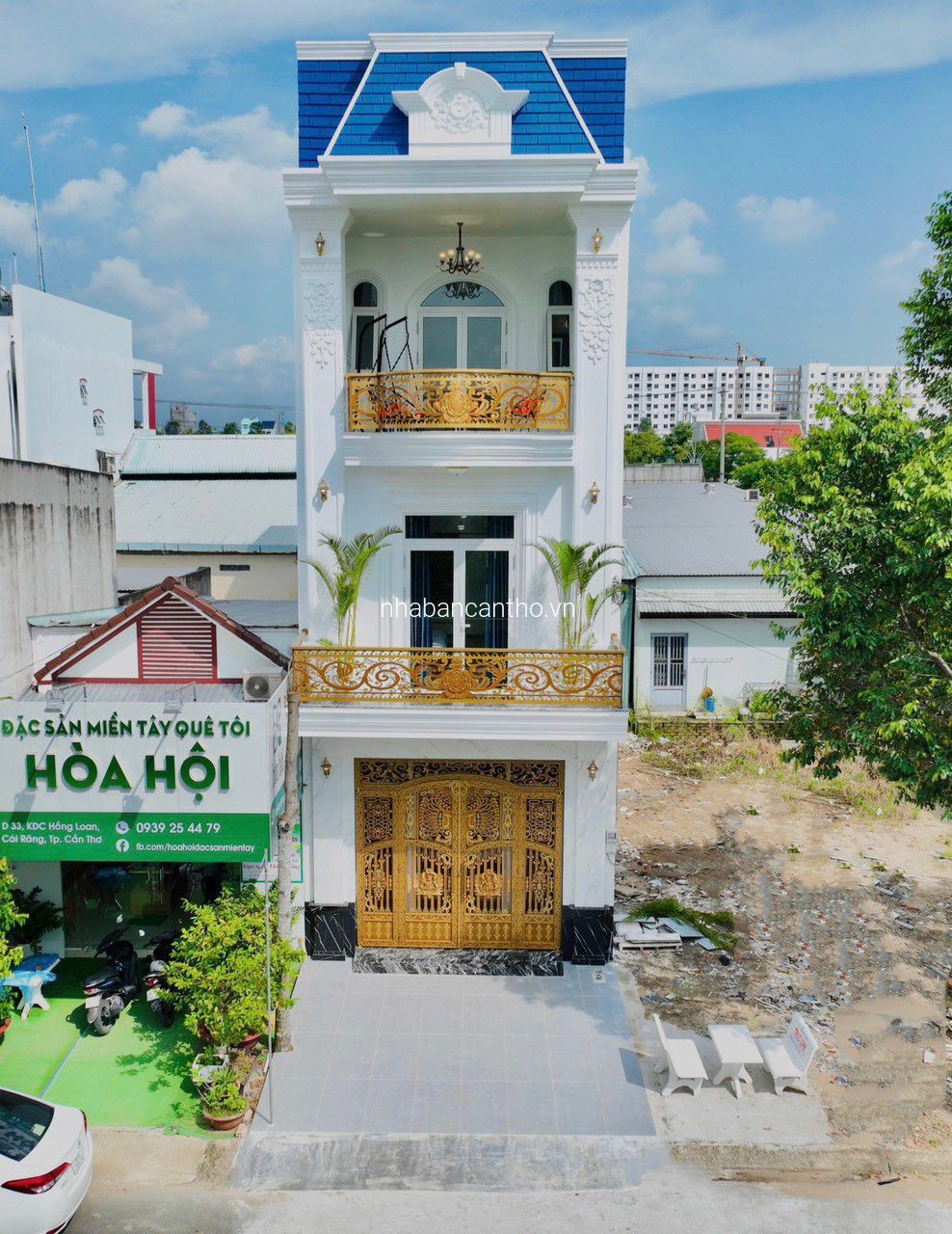 NHÀ CHỈ DÀNH CHO KHÁCH HÀNG V.I.P TẠI KDC HỒNG LOAN ĐỐI DIỆN CẦU TRẦN HOÀNG NA CHUẨN BỊ THÔNG XE