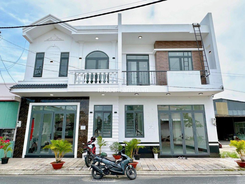 NHÀ 2 MẶT TIỀN MỚI XÂY GẦN TRẠM THU PHÍ SỐ 10 CÁI RĂNG - GIÁ CỰC TỐT