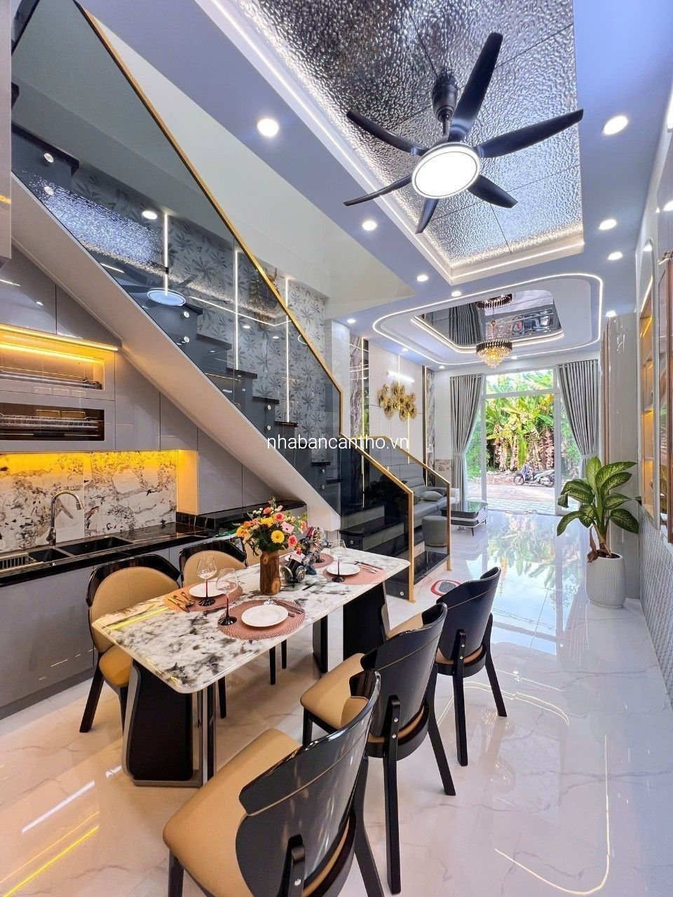 NHÀ MỚI XÂY KDC CỬU LONG - 3 PHÒNG NGỦ - SỔ HỒNG