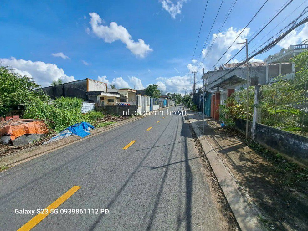 bán gấp nền mặt tiền đường Lê Thị Hồng Gấm trà an